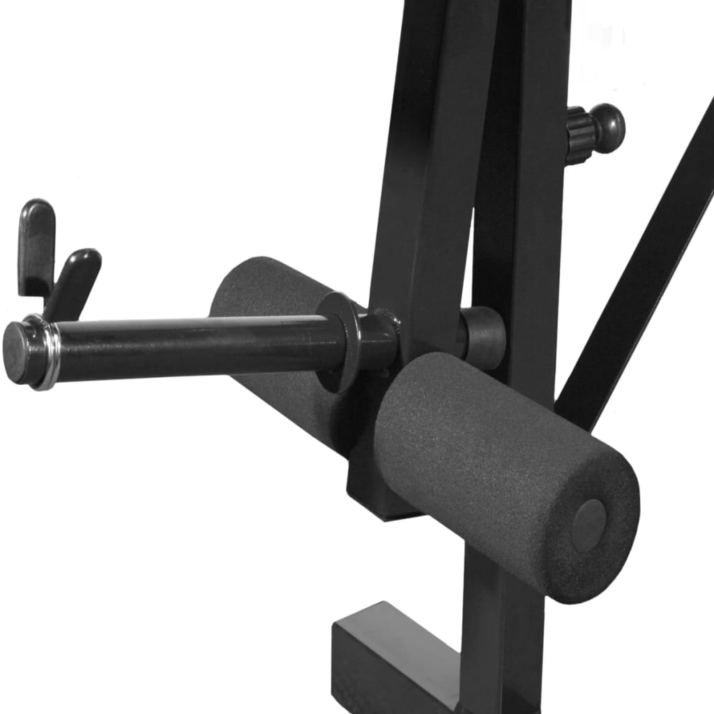 NNEVL Folding Weight Bench Dumbbell Barbell Set Home Gym