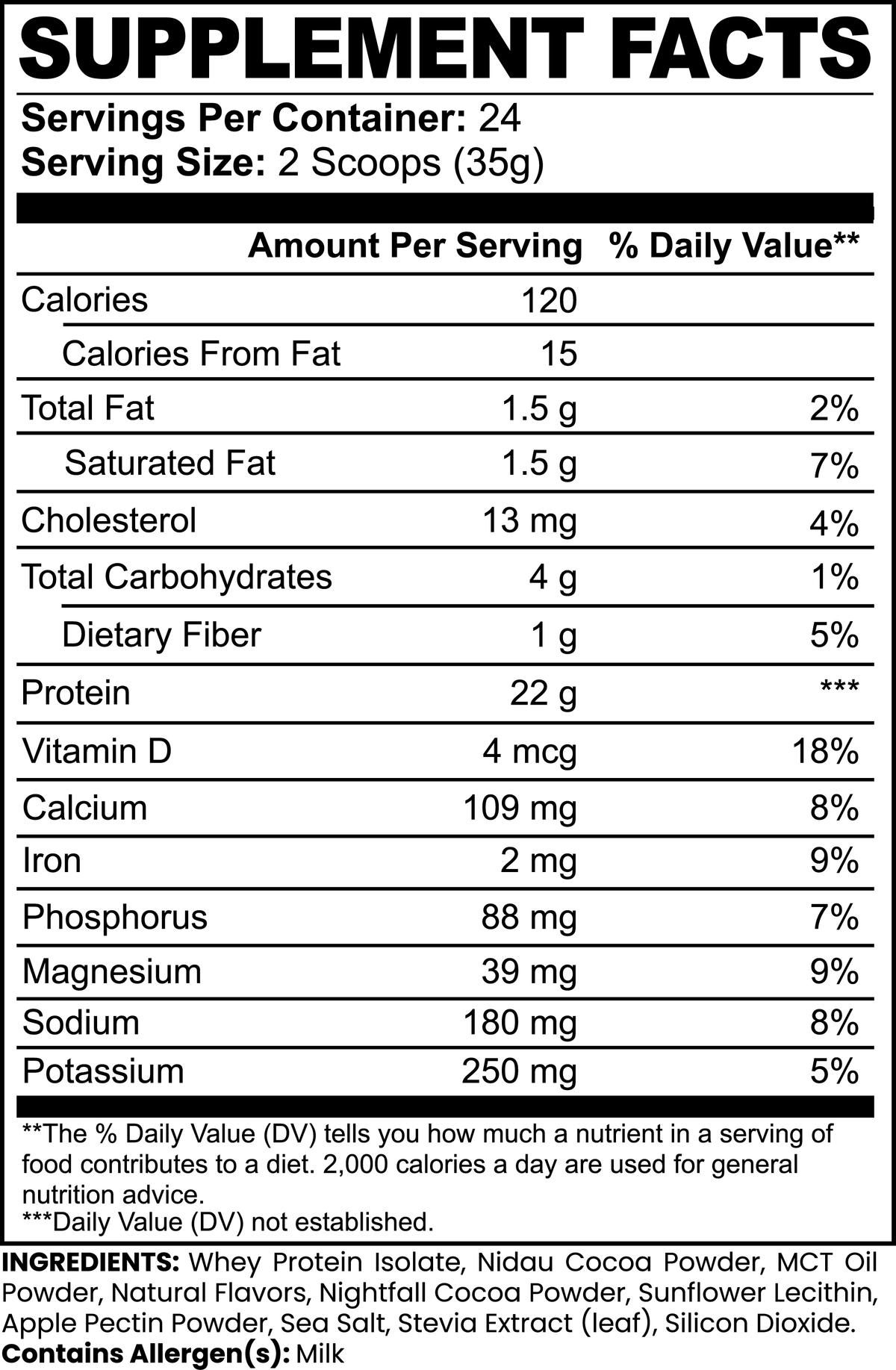 Enhanced Whey Protein (Chocolate)
