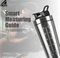 AGIS Stainless Steel Shaker Bottle – 304 Food Grade | Leak Proof with Carrying Loop