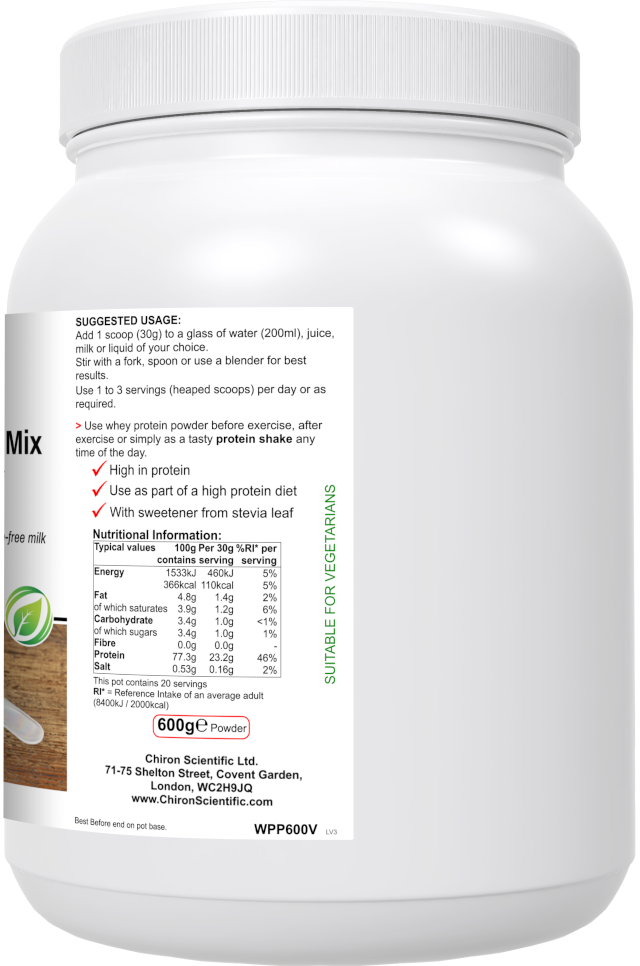 Vanilla Whey Protein Mix