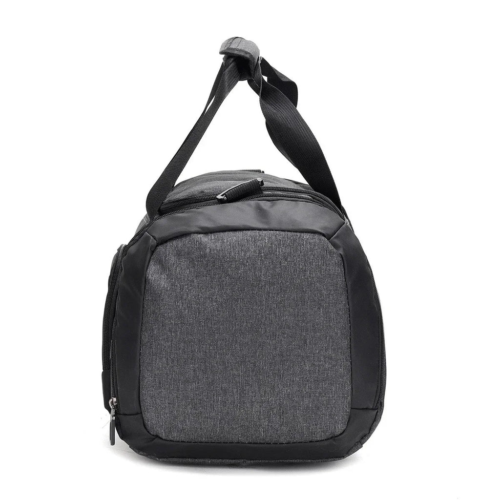 NNEOBA Premium Sports Gym Duffel Bag Grey