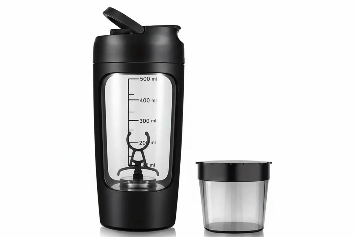 NNEOBA 500ML Electric Protein Shaker Bottle