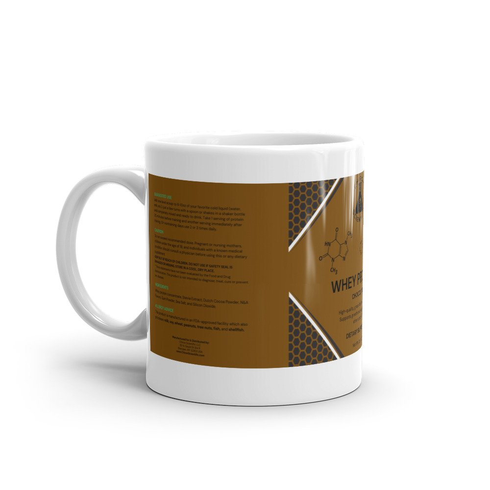 Mug (11oz): Chocolate Whey Protein