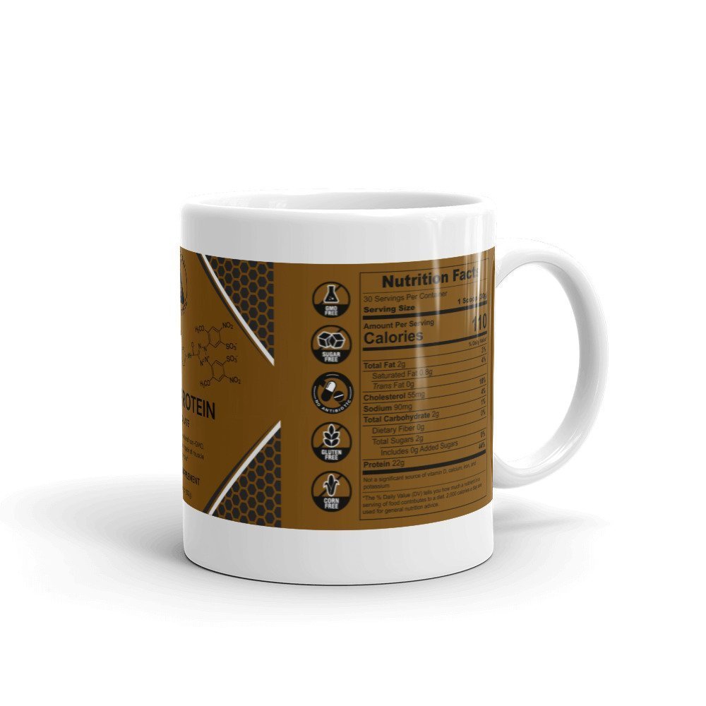 Mug (11oz): Chocolate Whey Protein